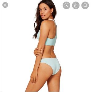 L*Space Sandy Bottom Light Turquoise NWT Sz Large
